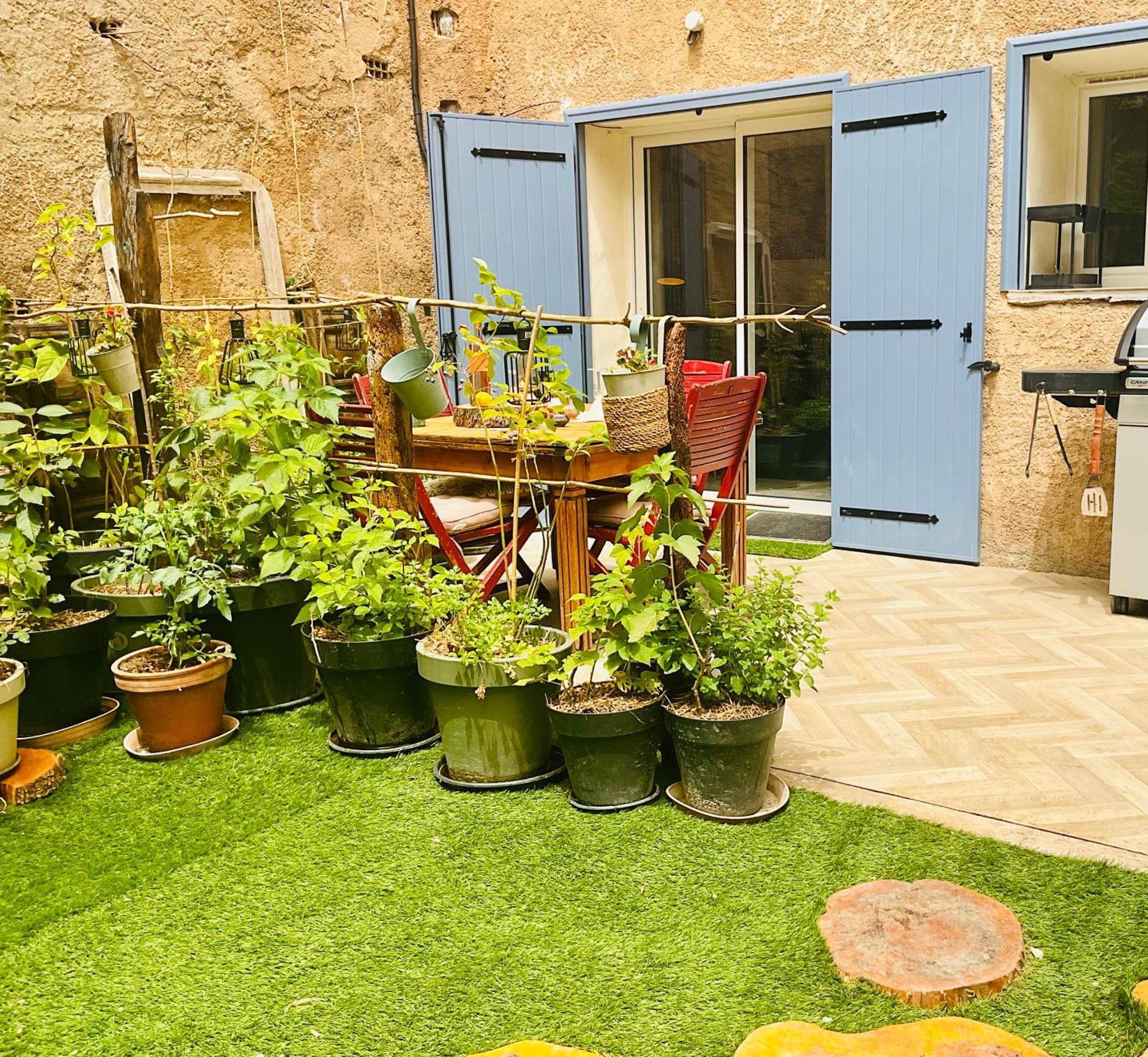 Apartmán Rez De Jardin, Le Pra De Pe Cotignac Exteriér fotografie
